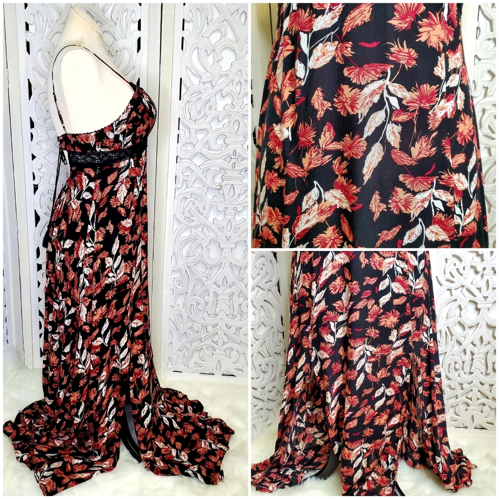 Cotton Candy LA Floral Print Maxi Dress M - Picture 7 of 13